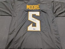Dante Moore Autographed Black Custom Jersey picture