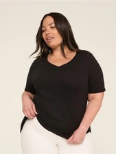 Lane Bryant V-Neck Women's Top NWT picture