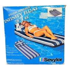 SEVYLOR Infinity Pool Float w Pillow Nylon 78