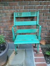 Comiskey Park stadium seat Chicago White Sox vintage picture