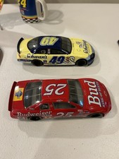 Lot of 2 Diecast NASCAR Stock Cars Budweiser #25 & Schwan’s #49 Kenny Schrader picture