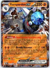 Rampardos ex 045/084 Holo ME05: Pitch Black NM Pokemon TCG picture