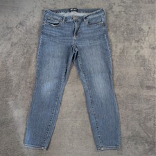 Gap Curvy Legging Jeans Women's US 16/33R Dark Wash Stretch High Rise picture