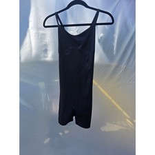 Gymshark Elevate Cycling Romper Black Adjustable Cross Back Bodysuit Small picture