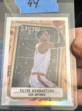 2024-25 Topps Chrome - Show and Tell Victor Wembanyama #ST-9 Refractor 94 picture