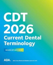 CDT 2026: Current - Spiral-bound, by American Dental Association; - Very Good picture