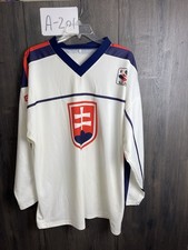 Slovakia National Team Ice Hockey Jersey Adult XL White #18 picture