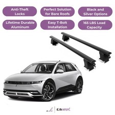 ERKUL Roof Rack Crossbars For HYUNDAI IONIQ 5 2022-2026 Naked Roof Aluminum picture