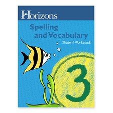 HORIZONS 3rd Grade Spelling & Vocabulary Student Book picture
