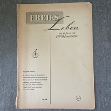 Vintage April 1962 Freies Leben Magazine German Nudist Naturist Publication #82 picture