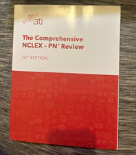 ATI The Comprehensive NCLEX-PN Review 20th Edition Nursing Study Guide picture