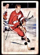 🔥1953-54 Parkhurst Card #50 Gordie Howe NHL  HOF Red Wings VG💎 picture