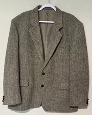 Vintage Hector Russell Kiltmaker Harris Tweed Blazer Men’s Large Wool Jacket picture