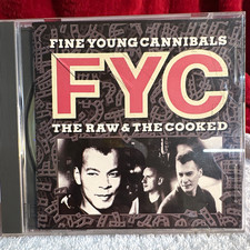 I.R.S. Fine Young Cannibals The Raw & the Cooked Rock CD 1989 IRSD-6273 Vintage  picture