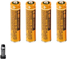 4~20PCS 550mAh 1.2V AAA NI-MH Rechargeable Cordless Phones Battery for Panasonic picture