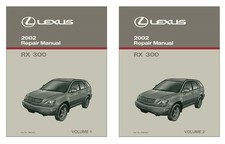 2002 Lexus RX 300 Factory Shop Service Manual picture