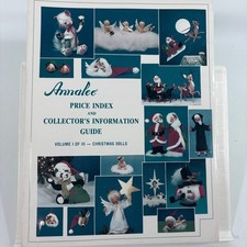 Annalee Price Index Collector's Guide 1988 Christmas Dolls Whiteface Pub picture
