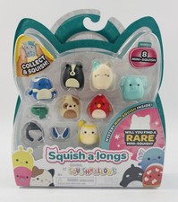 NIB Squishmallows Squish-A-Longs Series 1 8-Pack Mini Figures 1 Mystery Squish picture