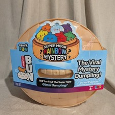 NEW SEALED-VIRAL SUPER MEGA JUMBO Rainbow Mystery Glitter Bun Dumpling picture