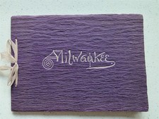 Milwaukee Wisconsin Antique 1900 Book Portfolio of Photographs, 15 Photogravures picture