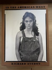 SIGNED Richard Avedon In The American West 1985 1st HC DJ Duotone First Print picture