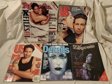 X-Files Magazine/Vintage Rolling Stone-US -Details-99X Atl. /Lot Of 5 Good Shape picture