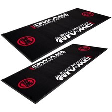 Rocky Mountain ATV/MC Motorcycle Mat 2 Pack – 86” x 40” Garage Floor Mats picture