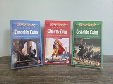 Dragonlance Legends Trilogy UK 1988 Vol. 1-3 Time War Test Weis Hickman Penguin  picture