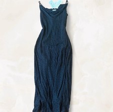 Vintage Sténay 100% Silk Wearable Art Beaded Maxi Gown NWT Size 12 Fairy picture