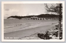 RPPC Waldport Oregon Original Alsea Bay Bridge US Route 101 Demolished 1991 picture