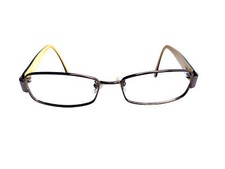 Coach Brown Copper Metal Rectangular Tortoise Temple Glasses Taryn 52 16 135 picture