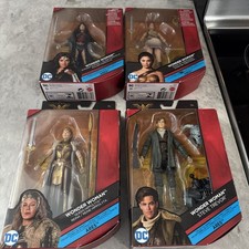 2016 Mattel DC Multiverse Wonder Woman Set Of 4 Complete Ares Steve Queen New picture