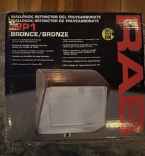 RAB Lighting WP1H70 70W MH Wall Pack Outdoor Security Light Bronze NIB NOS picture