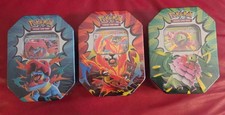 Pokemon Ascended Heroes EX Tins (3 Tins) Factory Sealed picture