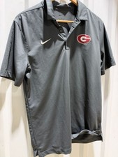 Nike Georgia Bulldogs Dri-FIT Polo Size M Gray picture
