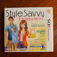 Style Savvy: Trendsetters (Nintendo 3DS, 2012) - Game with Case and Inserts picture