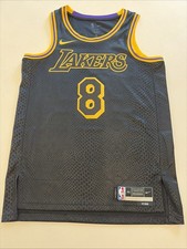 Kobe Bryant Black Mamba City Edition Nike Los Angeles Lakers Jersey 8/24 Med picture
