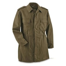 Genuine Czech Military Issue M85 Parka Cotton Blend Jacket, Olive Drab Green picture