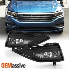 For 2019-2021 Volkswagen Jetta Sedan Fog Lights Bumper Driving Lamps w/ Switch picture