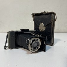 Vintage Zeiss Ikon Ikonta Folding Camera Carl Zeiss Jena Tessar 10.5cm Lens picture