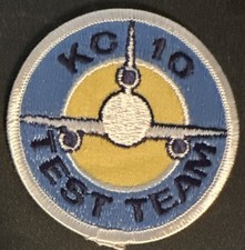 1970s McDonnell Douglas KC-10 Extender Test Team US Air Force Patch picture