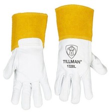 Tillman 1328 Top Grain Goatskin Premium Leather Protective TIG Welding Gloves picture