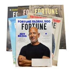 Fortune Magazine Bundle Lot of 6 2025 2026 Finance AI Business Money Entrep picture