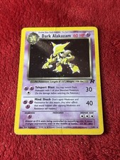 Dark Alakazam 1/82 Team Rocket Holo 2000 Wotc Pokemon Card Hp picture