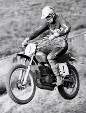 1973 HONDA CR250M ELSINORE MX Motocross Motorcycle POSTER 24 X 36 INCH SWEET picture