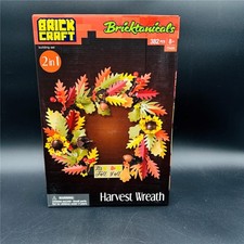Brick Craft Harvest Wreath/Garland Building Block Set 382 Pcs New in Box 72425 picture