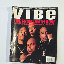 VIBE Magazine February 1996 Live From Death Row Issue Kevin Powell Hip Hop picture