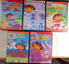 DORA THE EXPLORER Nick Jr FIVE  DVDs picture