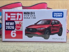 '26 TOMICA #6 MAZDA CX-5 [RED] 1/66 SCALE NEW IN BOX [WYL] USA STOCK picture