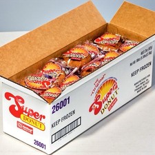 Super Bakery Original SUPER DONUT, 2.25 Ounce 40 Donuts KEEP FROZEN picture